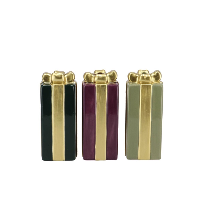 <h4>Joy Majestic Green Gift Candle H Ass 6x15cm</h4>