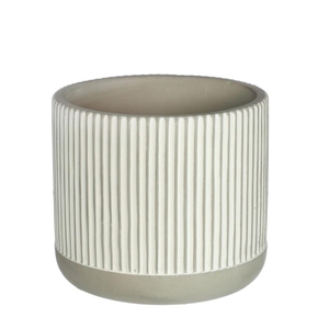 Keramiek Lines pot d12*10.5cm