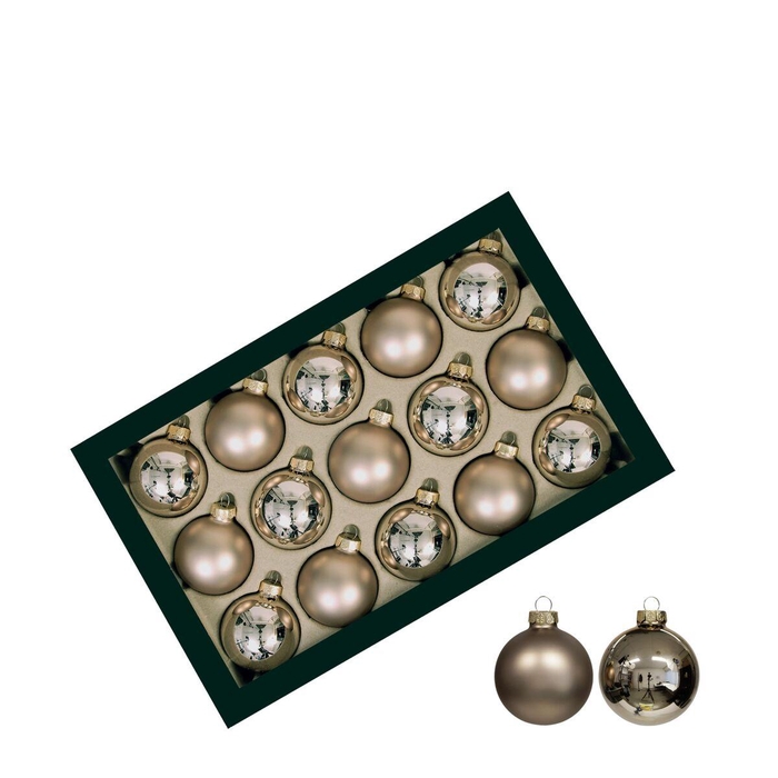 <h4>Kerstbal Bal  60mm combi x30</h4>