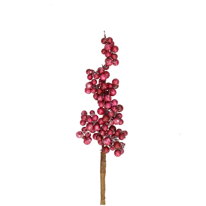 <h4>Kerst bijsteker 50cm Berry 6*12cm</h4>