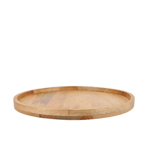 Mumbai Mango Wooden Tray Round Edge 40x40x3cm