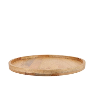 Mumbai Mango Wooden Tray Round Edge 40x40x3cm