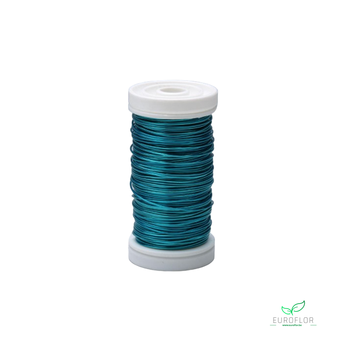 <h4>WIKKELDRAAD 0,50MM 100GR TURQUOISE</h4>