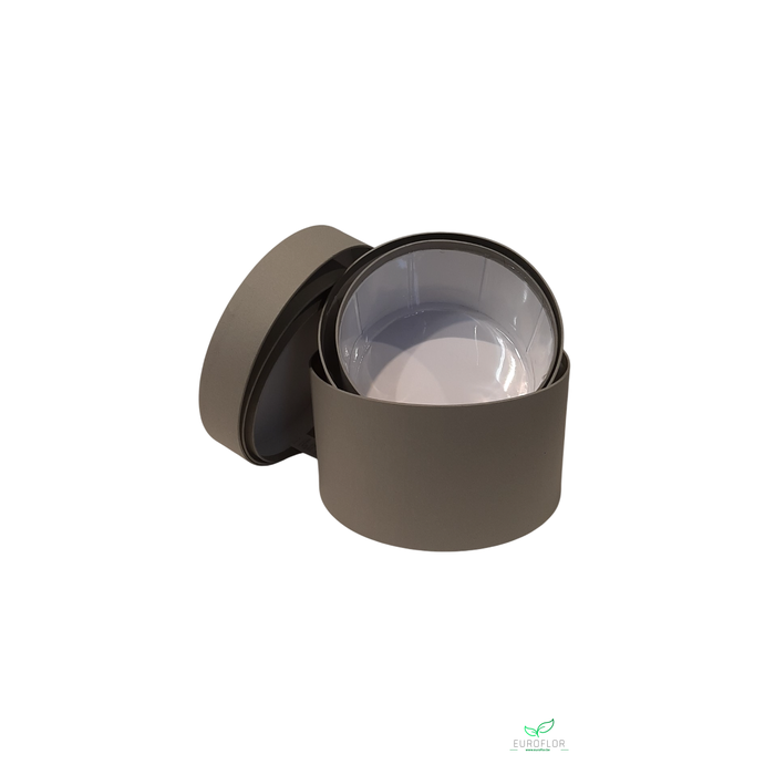 <h4>HOEDENDOOS D24XH13 MOON GREY SET/3 BOX</h4>