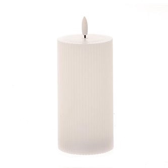 <h4>Candle LED Cyclinder d07.5*15cm ex.AA</h4>