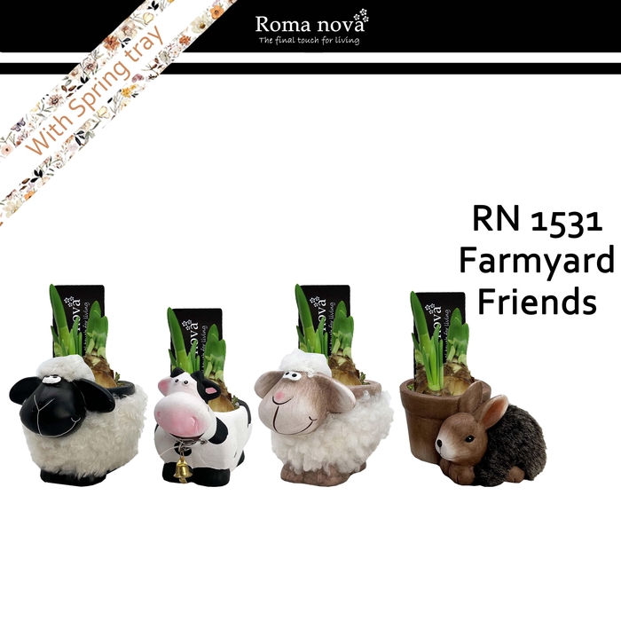 <h4>1531 - Farmyard Friends (Tete a Tete)</h4>