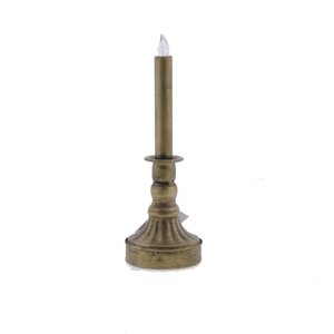 Candleholder LED  Ø9,5x28cm Go