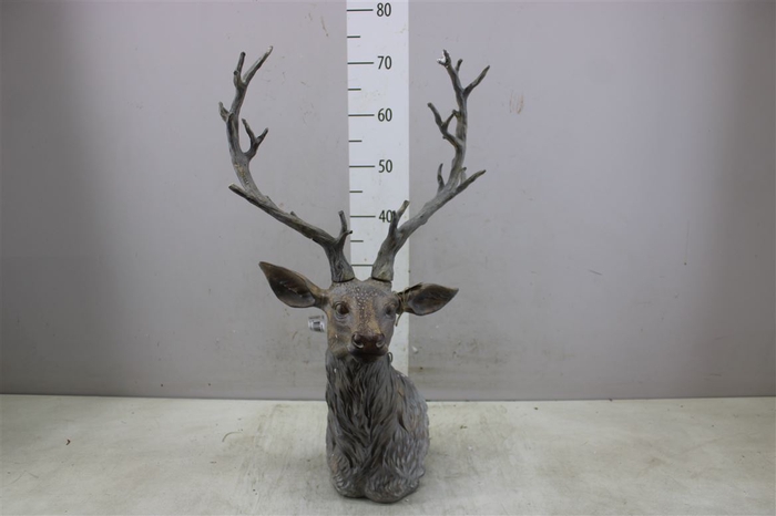 <h4>Deco H862440012 Reindeer Head L43w31h73</h4>