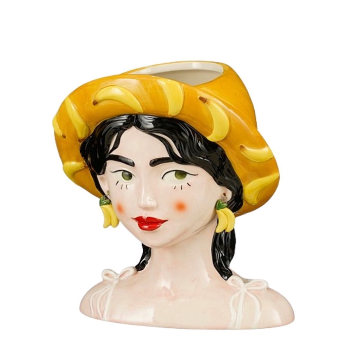 <h4>Keramiek Exclusief Planter Woman 20*16*24cm</h4>