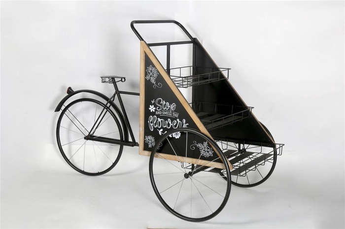 <h4>Bicycle Flower Cart L175w80h114</h4>