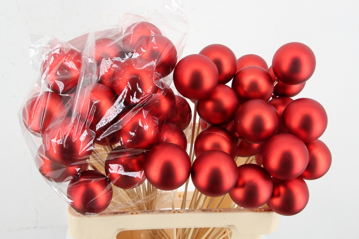 <h4>Stick Ball C. Ø6 Red Matt</h4>