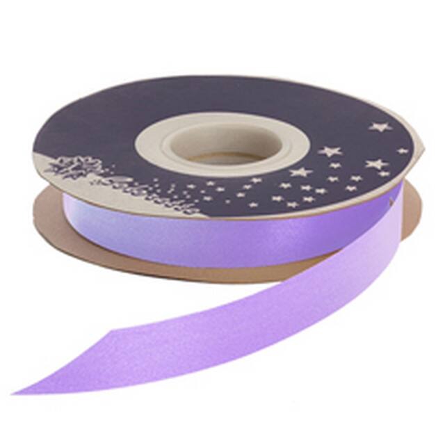 Poly seta ribbon 19mm x100y   lilac 25
