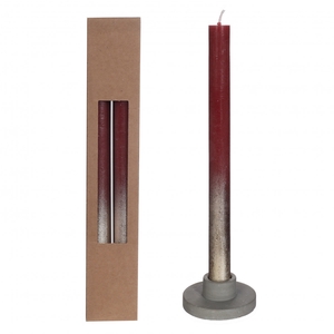 Candle gold spray d2 1 25cm x2