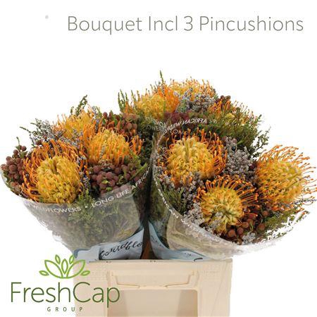 <h4>Bouquet Incl 3 Pincushions (carousel)</h4>