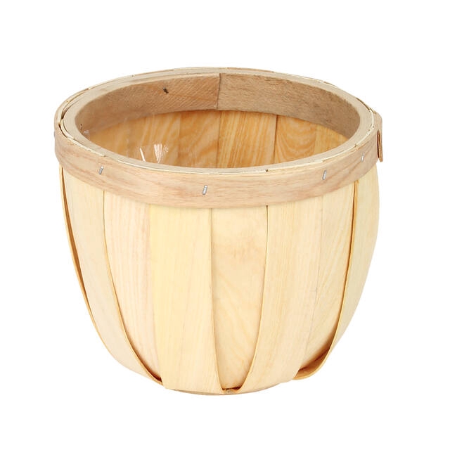 <h4>Basket Bando cedar wood 16xH13cm natural</h4>