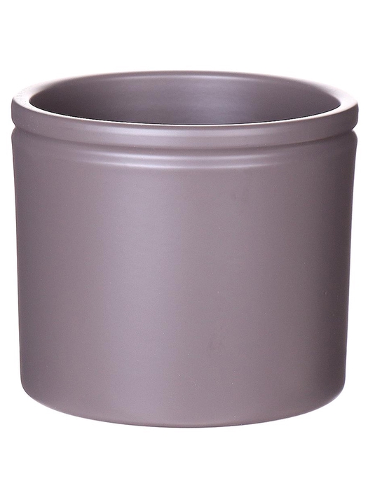 <h4>DF03-885095975 - Pot Lucca1 d19.4xh17.6 taupe matt</h4>