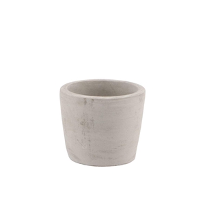 Concrete Pot Round Grey 8x7cm