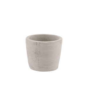 Concrete Pot Round Grey 8x7cm