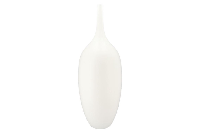 <h4>Jill White Vase Long 43x43x130cm</h4>