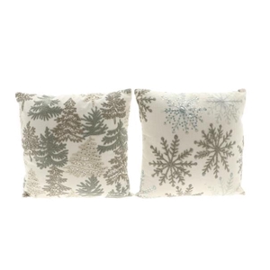 Cushion Silvery 2Ass L45W45