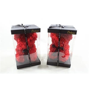 25CM BEER ROOD BOEKET