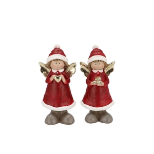 Belly Jolly Red Angel Hat 9x7x18cm