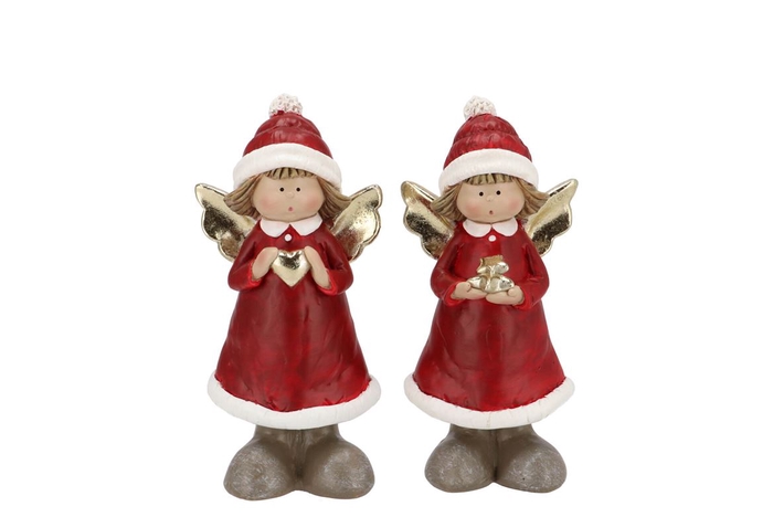 <h4>Belly Jolly Red Angel Hat 9x7x18cm</h4>