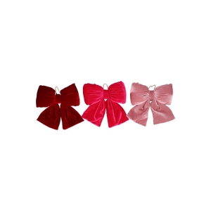 Loulou Jolly Pink Hanger Bow Ass 18x16cm