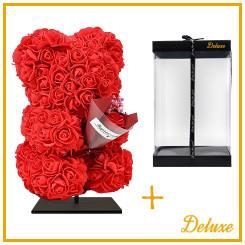 <h4>Mothersday Foam bear/bouquet 25cm+stand.</h4>