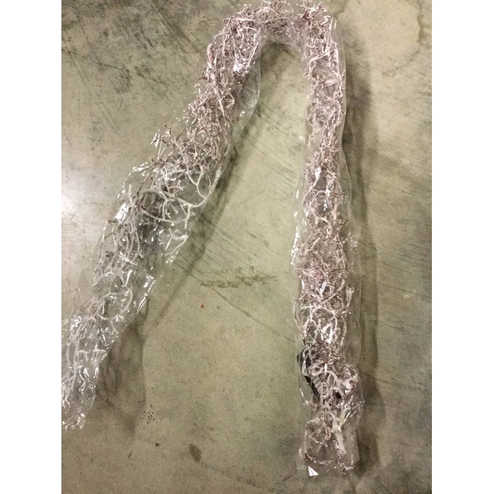 <h4>ROOTS GARLAND 100CM WITH ICE WHITE</h4>