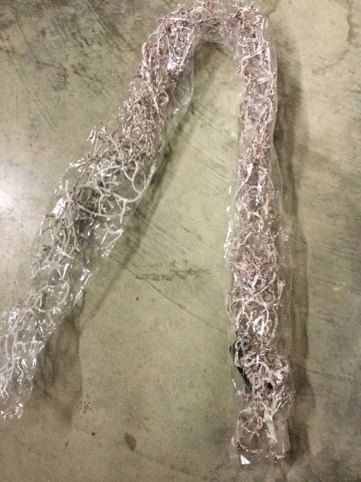 ROOTS GARLAND 100CM WITH ICE WHITE