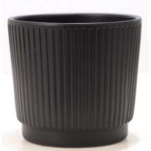 P&PURE Liv matt black ceramics: 1x378