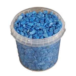 Rocks 1 ltr bucket Blue