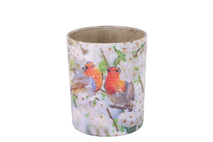 <h4>April Offwhite T-light 10x10x12cm</h4>