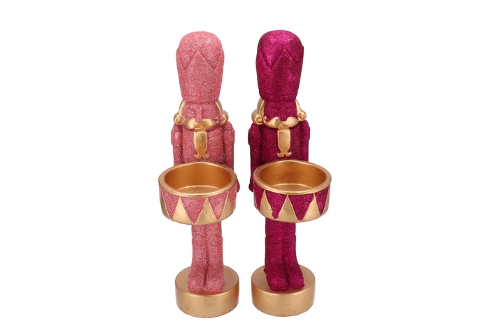 Jingle Fuchsia Mix Nutcracker Ass 16x11x42cm