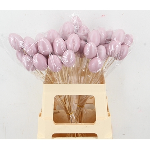 Stick Egg Pearly Purple 6cm