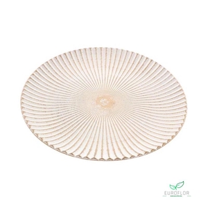 PLATE TIDE SHELL H5D40 GOLD