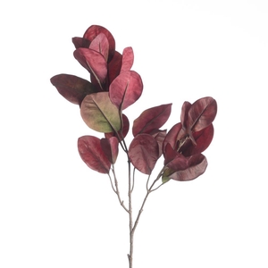 AF Cotinus Leaf L65cm Burgundy