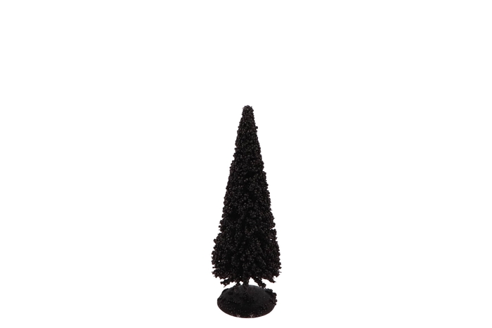 Sparkle Black Tree 10x30cm