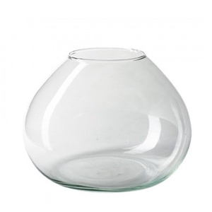 Glass ball vase dallas d25 20cm