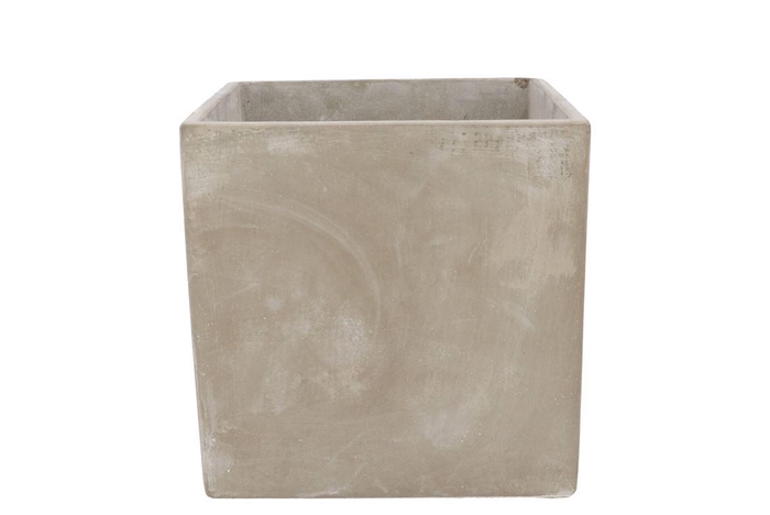 Concrete Pot Square 20x20x20cm Nm