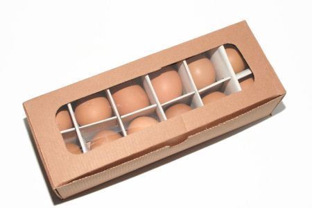 <h4>Deco Egg Chicken 12pc Brown</h4>