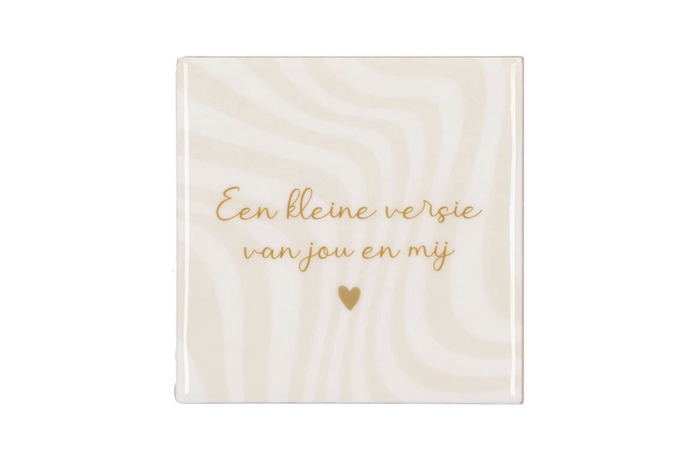 <h4>Tile Een Kleine Versie Beige 10x10x1cm</h4>