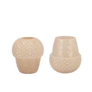 Lina Cozy Sand Vase Acorn 17x17x19cm