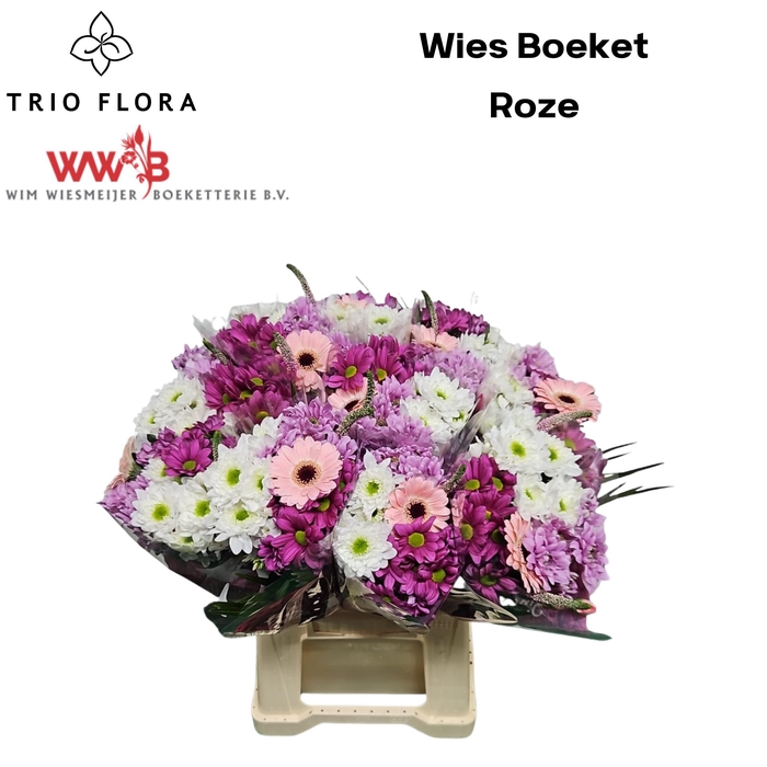 <h4>Boeket Wies Roze</h4>