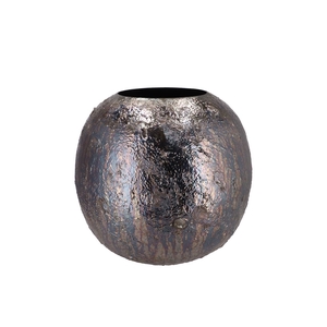 Noah Wild Black Vase Ball Iron 25x25x22cm