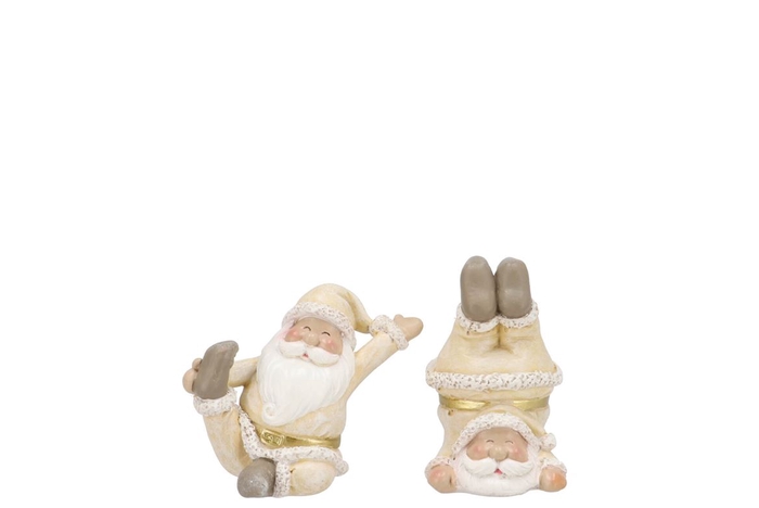 <h4>Belly Cozy Sand Santa Claus Gym 9x7x8cm</h4>