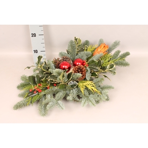 Natuur tak 60/40T +kerstbal