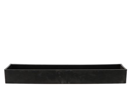 <h4>Melamine Grey Bowl Rectangle 42x10x5cm</h4>