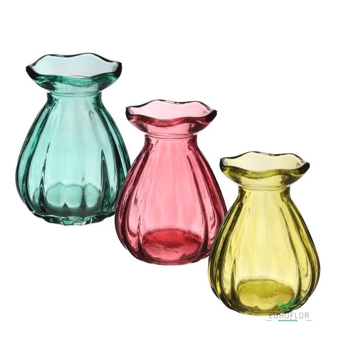 <h4>BOTTLE FLEUR H9 D7 MIX COLOR ASS, 12PCS (4X3PCS)</h4>